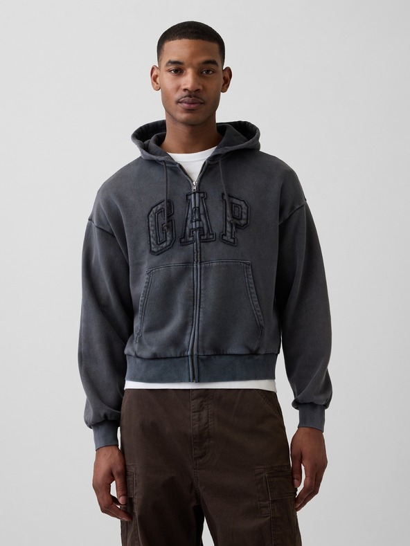 GAP Oversize jopica z logom VintageSoft GAP