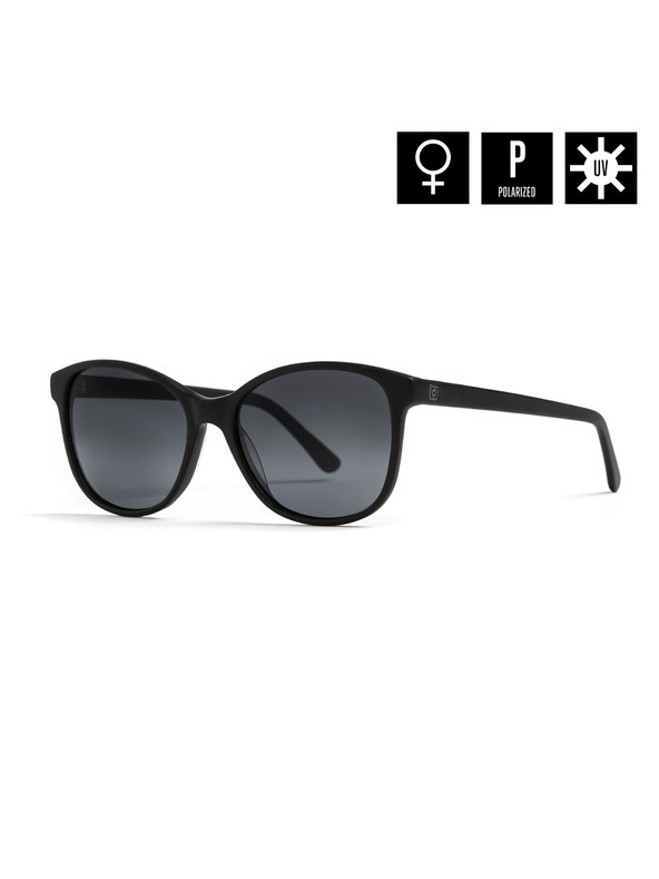 Horsefeathers Sončna očala Chloe - matt black/gray fade out