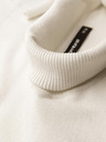 Ombre Clothing Kremast moški osnovni pulover z rolojem Ombre Clothing