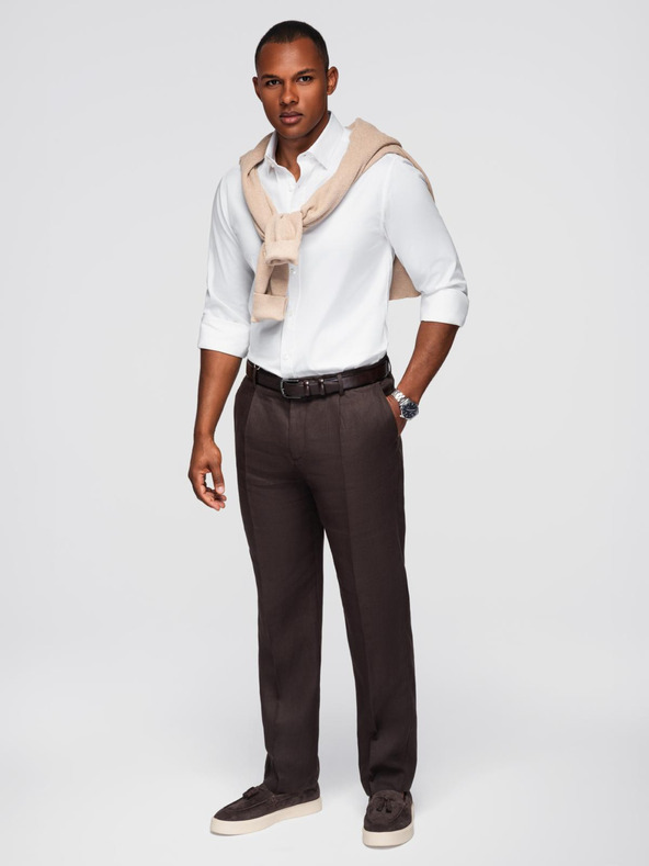 Ombre Clothing Moška srajca Ombre Clothing SLIM FIT V1 OM-SHOS-0176