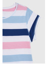 Moodo Majica s črtami modra Moodo