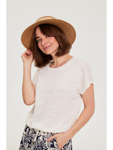 Moodo Srajca s pentljico bež Moodo