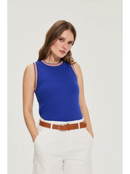 Moodo Bombažni top moder Moodo