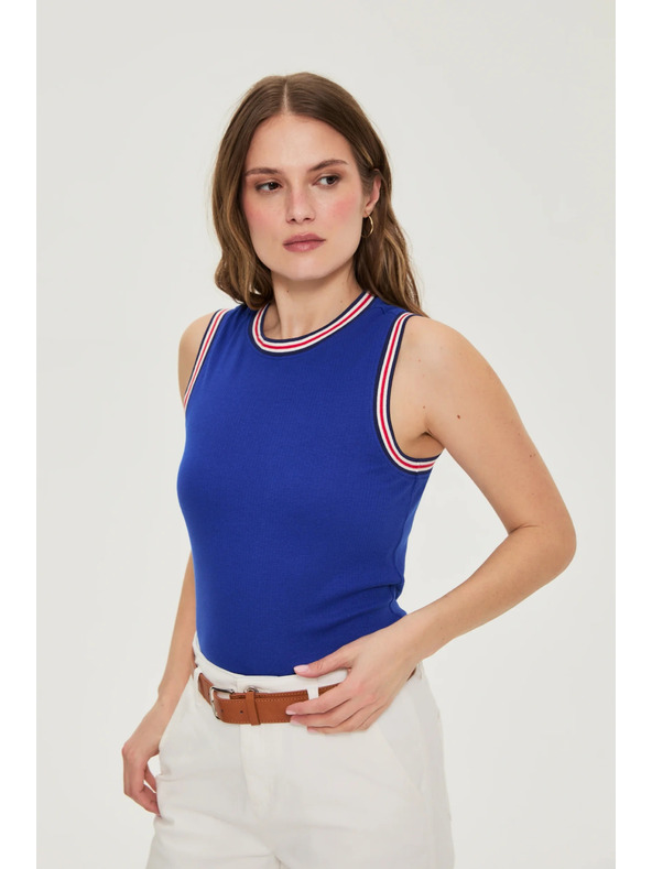 Moodo Bombažni top moder Moodo