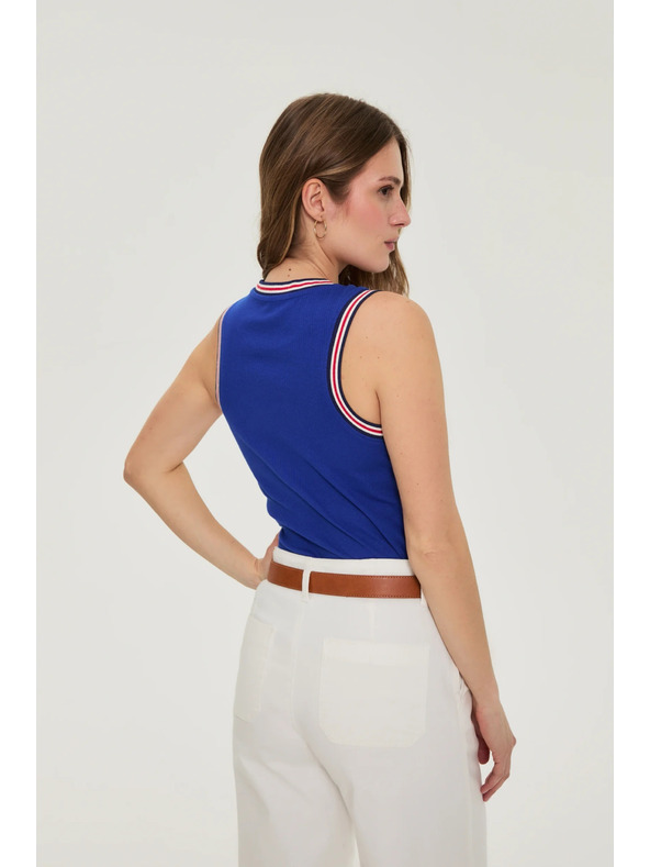 Moodo Bombažni top moder Moodo