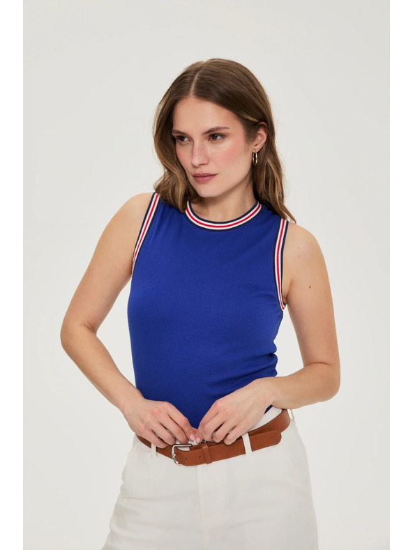 Moodo Bombažni top moder Moodo