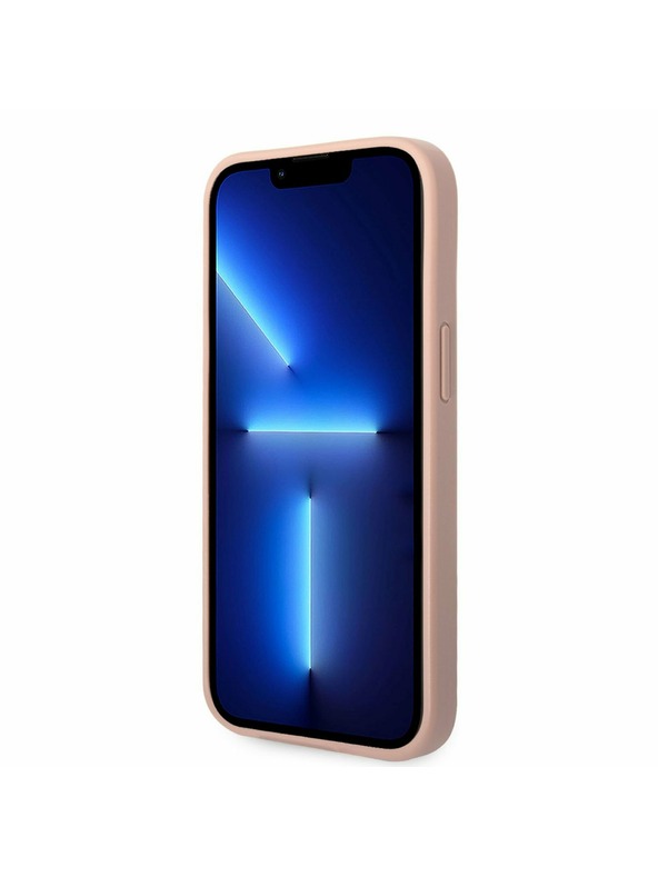 Guess Guess PU Leather Saffiano Zadnji Ovitek za iPhone 14 Plus Pink
