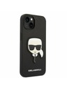 Karl Lagerfeld Karl Lagerfeld PU Saffiano Karl Head Zadnji Ovitek za iPhone 14 Plus Black