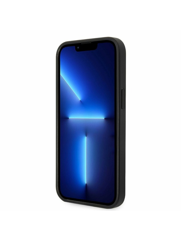 Karl Lagerfeld Karl Lagerfeld PU Saffiano Karl Head Zadnji Ovitek za iPhone 14 Plus Black