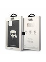 Karl Lagerfeld Karl Lagerfeld PU Saffiano Karl Head Zadnji Ovitek za iPhone 14 Plus Black