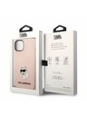 Karl Lagerfeld Karl Lagerfeld Liquid Silicone Choupette NFT Zadnji Ovitek za iPhone 14 Plus Pink