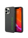 AMG AMG Liquid Silicone Green Logo Zadnji Ovoj za iPhone 14 Pro Grey