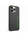 AMG AMG Liquid Silicone Green Logo Zadnji Ovoj za iPhone 14 Pro Grey