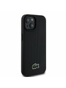Lacoste Lacoste Iconic Petit Pique Woven Logo Magsafe Zadnji Ovoj za iPhone 15 Black