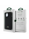 Lacoste Lacoste Iconic Petit Pique Woven Logo Magsafe Zadnji Ovoj za iPhone 15 Black