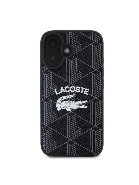 Lacoste Lacoste Blend Monogram MagSafe Zadnji Ovoj za iPhone 16 Black
