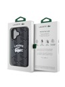 Lacoste Lacoste Blend Monogram MagSafe Zadnji Ovoj za iPhone 16 Black