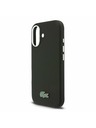 Lacoste Lacoste PVC Iconic Petit Pique Metal Logo MagSafe Zadnji Ovoj za iPhone 16 Black