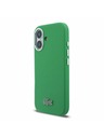 Lacoste Lacoste PVC Iconic Petit Pique Metal Logo MagSafe Zadnji Ovoj za iPhone 16 Estragon Green