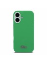 Lacoste Lacoste PVC Iconic Petit Pique Metal Logo MagSafe Zadnji Ovoj za iPhone 16 Estragon Green