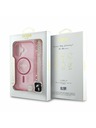 Guess Guess IML Glitter Strap MagSafe Zadnji Ovoj za iPhone 16 Plus Pink