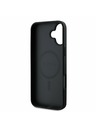 Guess Guess PU 4G Classic Logo MagSafe Zadnji Ovoj za iPhone 16 Plus Black