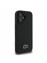 Lacoste Lacoste Iconic Petit Pique Woven Logo MagSafe Zadnji Ovoj za iPhone 16 Plus Black
