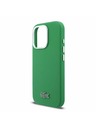 Lacoste Lacoste PVC Iconic Petit Pique Metal Logo MagSafe Zadnji Ovoj za iPhone 16 Pro Estragon Green