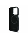 Lacoste Lacoste PVC Iconic Petit Pique Metal Logo MagSafe Zadnji Ovoj za iPhone 16 Pro Black