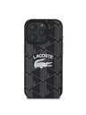 Lacoste Lacoste Blend Monogram MagSafe Zadnji Ovoj za iPhone 16 Pro Black