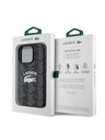 Lacoste Lacoste Blend Monogram MagSafe Zadnji Ovoj za iPhone 16 Pro Black