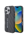 AMG AMG Carbon Pattern Zadnji Ovoj za iPhone 16 Pro Max Black