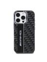 AMG AMG Carbon Pattern Zadnji Ovoj za iPhone 16 Pro Max Black
