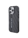 AMG AMG Carbon Pattern Zadnji Ovoj za iPhone 16 Pro Max Black