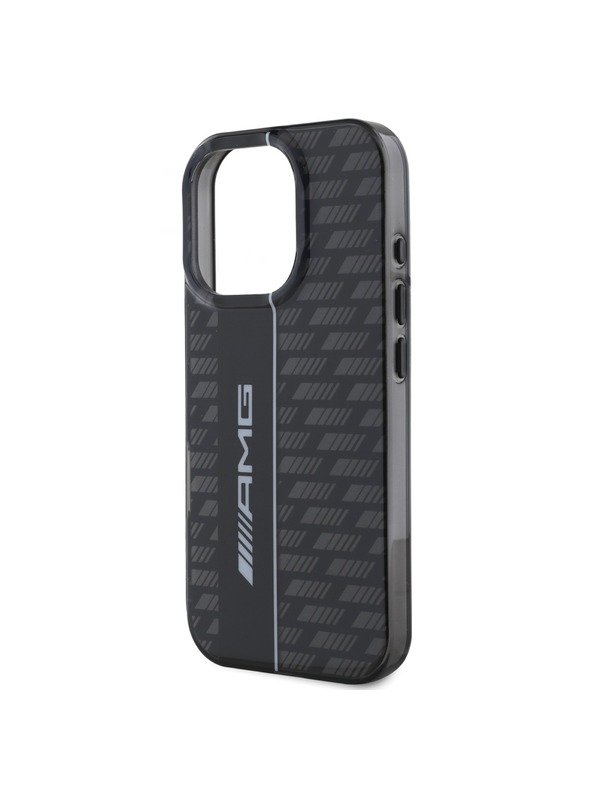 AMG AMG Carbon Pattern Zadnji Ovoj za iPhone 16 Pro Max Black
