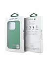 Lacoste Lacoste PVC Iconic Petit Pique Metal Logo MagSafe Zadnji Ovoj za iPhone 16 Pro Max Estragon Green