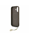Guess Guess 4G Charm MagSafe Zadnji Ovoj za iPhone 17 Tone on Tone Brown