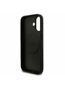 Guess Guess PU Leather 4G Colored Ring MagSafe Zadnji Ovoj za iPhone 17 Black