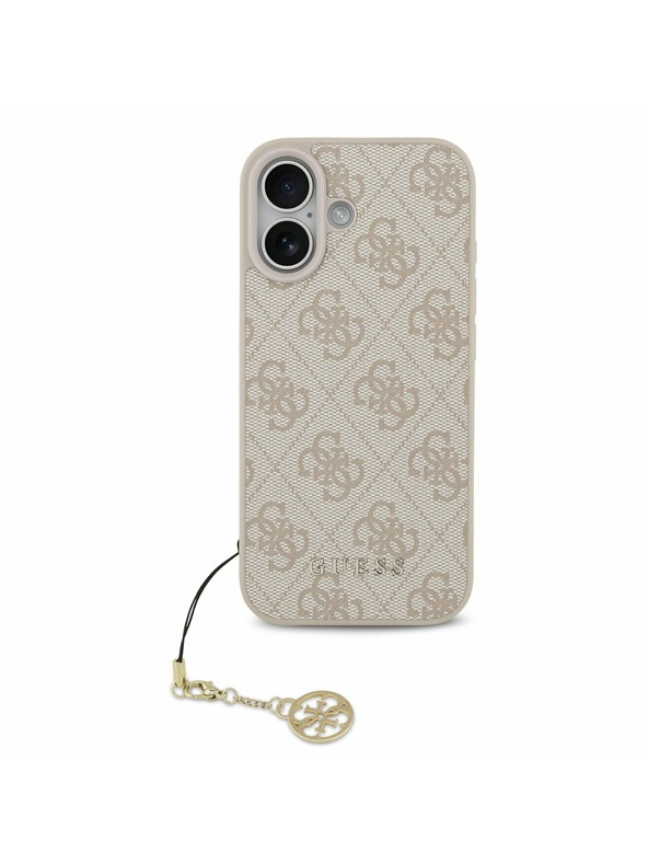 Guess Guess 4G Charm MagSafe Zadnji ovoj za iPhone 17 Tone on Tone Pink