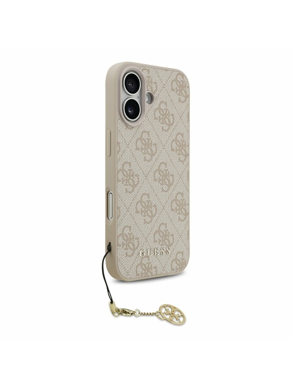 Guess Guess 4G Charm MagSafe Zadnji ovoj za iPhone 17 Tone on Tone Pink