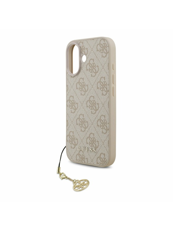 Guess Guess 4G Charm MagSafe Zadnji ovoj za iPhone 17 Tone on Tone Pink