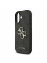 Guess Guess PU 4G Metal Logo Strap Zadnji ovoj za iPhone 17 Black