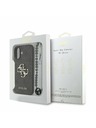 Guess Guess PU 4G Metal Logo Strap Zadnji ovoj za iPhone 17 Black