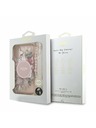 Guess Guess IML Flowers Strap MagSafe Zadnji ovoj za iPhone 17 Pink