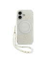 Guess Guess IML Flowers Allover Strap MagSafe Zadnji ovoj za iPhone 17 White