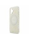 Guess Guess IML Flowers Allover Strap MagSafe Zadnji ovoj za iPhone 17 White