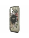 Guess Guess IML Flowers Strap MagSafe Zadnji ovoj za iPhone 17 Black