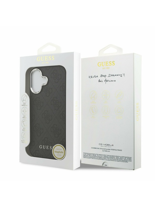Guess Guess 4G MagSafe Zadnji ovoj za iPhone 17 Black