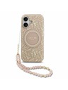 Guess Guess IML Flowers Allover Strap MagSafe Zadnji ovoj za iPhone 17 Pink