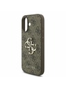 Guess Guess PU 4G Metal Logo Strap Zadnji ovoj za iPhone 17 Brown
